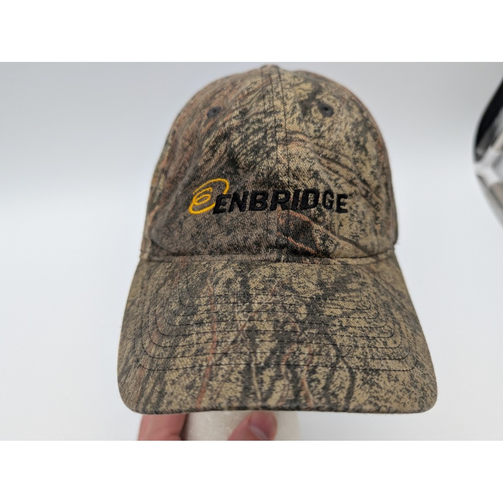 Enbridge Safety 24/7 Camo Hat Predator KC Caps Embroidered Adjustable Ball Cap